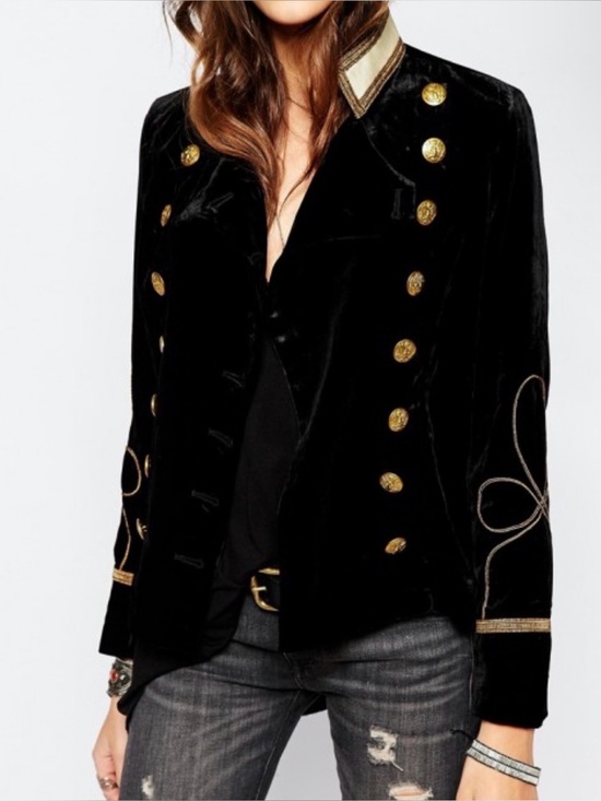 Ralph Lauren Jackets & Blazers - Vintage Denim & Supply Ralph Lauren velvet military jacket